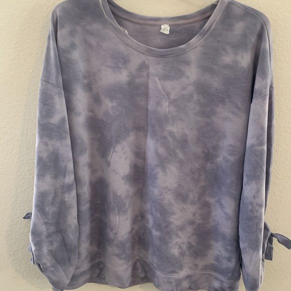 Ideology Sweatshirt Top Women's XL Marled Yoga Tranquility Plus New - Picture 8 of 11